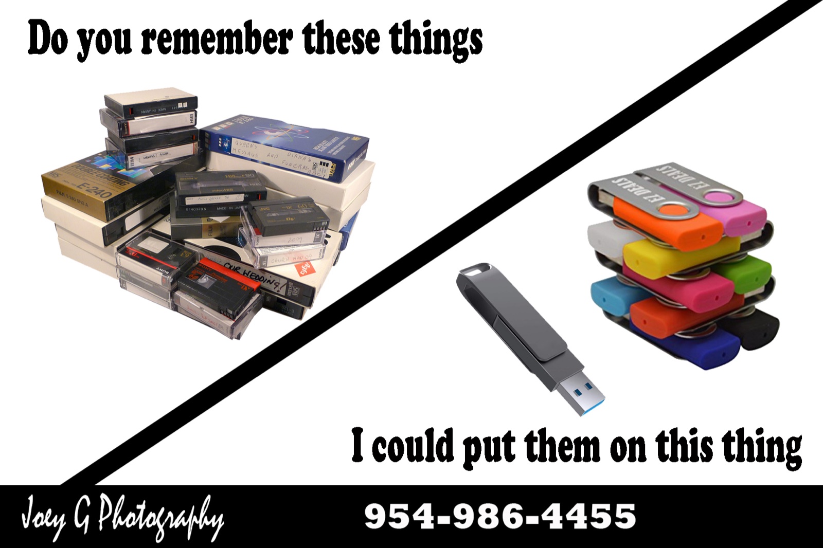 Video Transfers — Joey G Photography