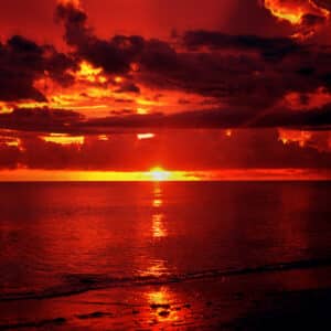Joey G Photography, Joeygphoto Photo Art, Sunset in red